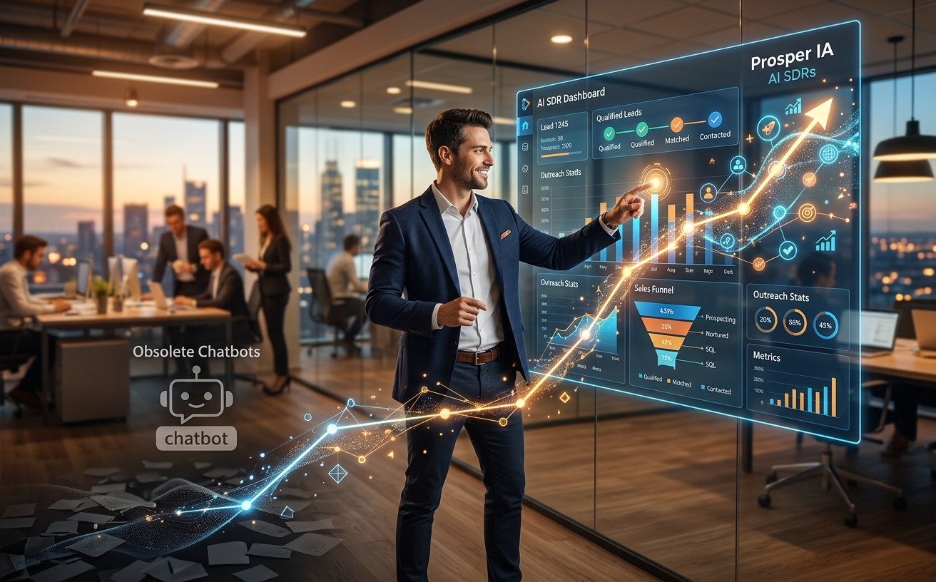 AI SDRs: La Decisión Estratégica que Maximiza su ROI sobre Chatbots Obsoletos