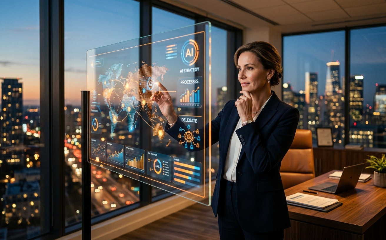 La Guía Definiva de IA para CEOs: Qué Procesos Automatizar y qué Delegar Estratégicamente