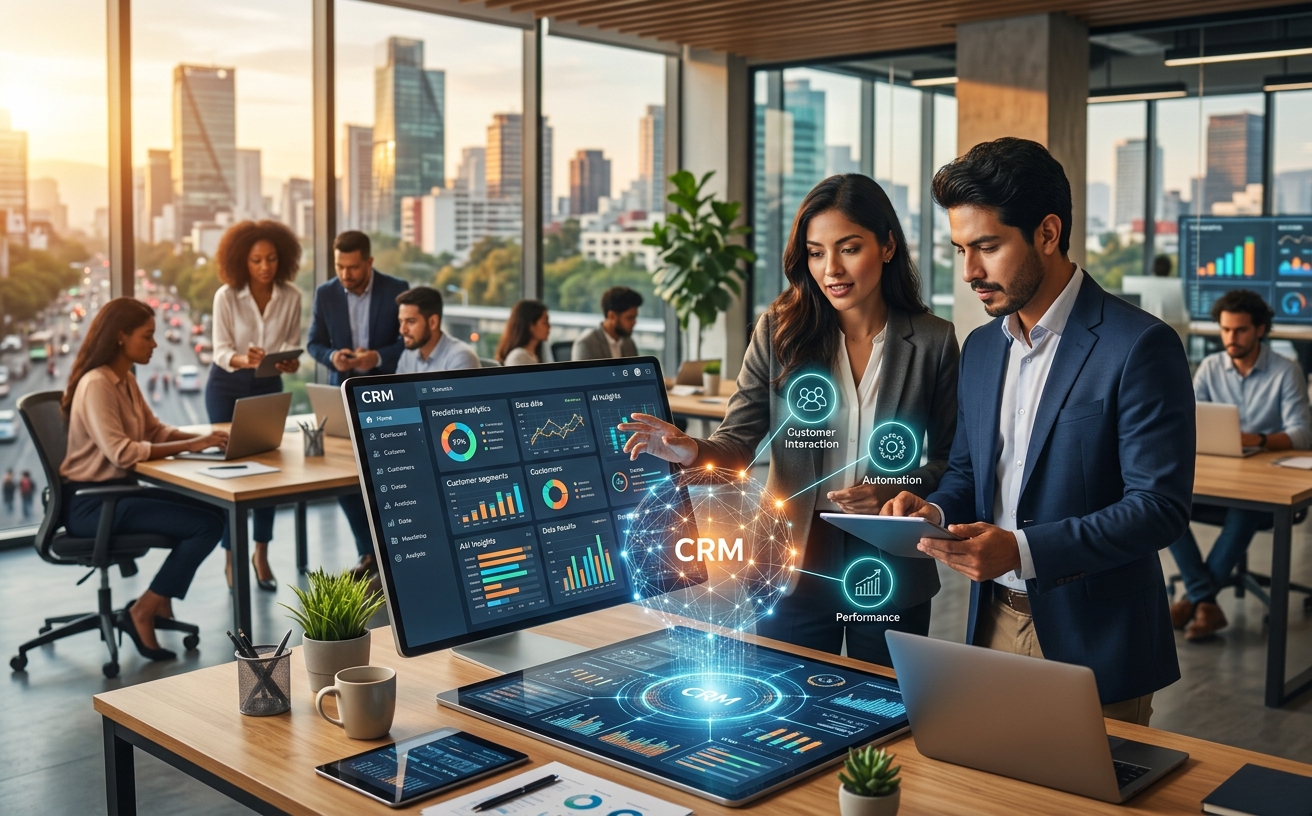 Cómo la Inteligencia Artificial está redefiniendo el CRM en 2026: La Guía para Empresas en Latinoamérica