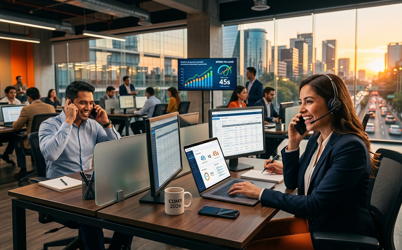 De 4 horas a 45 segundos: Cómo la velocidad de respuesta (Speed-to-Lead) define quién gana los clientes B2B en Latinoamérica en 2026