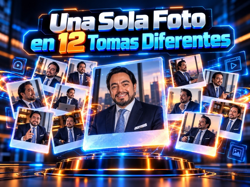 Una sola foto puede convertirse en muchas tomas con Gemini